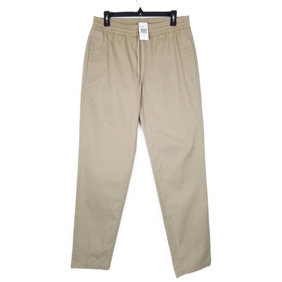 A.P.C. Other - A.p.c. Men's New Kaplan Regular-Fit Drawstring Cotton Pant Tan 34W US/ 50 IT NWT